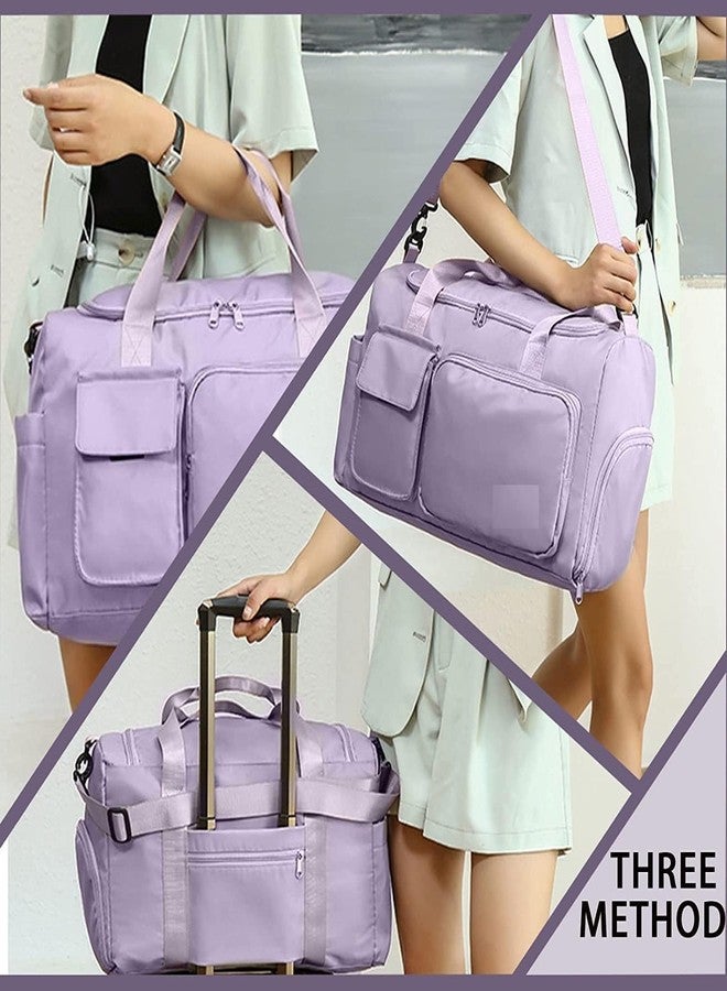ABUDIT 6 Pocket Multipurpose Travel Bag Foldable Travel Duffle Lightweight Carry Luggage Bag for Traval Men and Women Handbag - Image 3